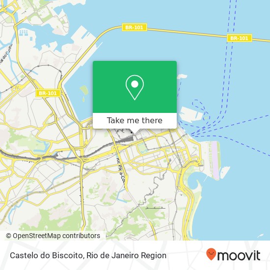 Castelo do Biscoito map