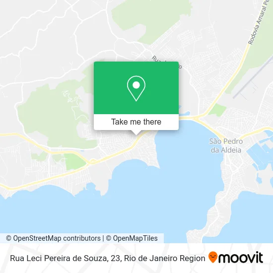 Rua Leci Pereira de Souza, 23 map