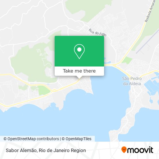 Sabor Alemão map