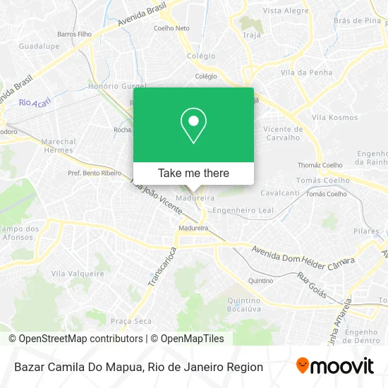 Bazar Camila Do Mapua map