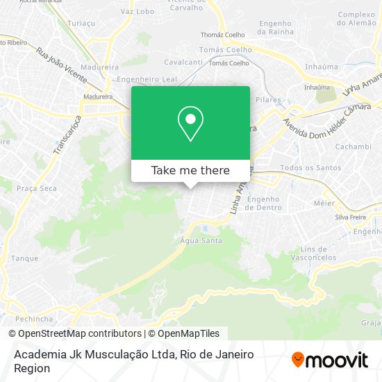 Academia Jk Musculação Ltda map