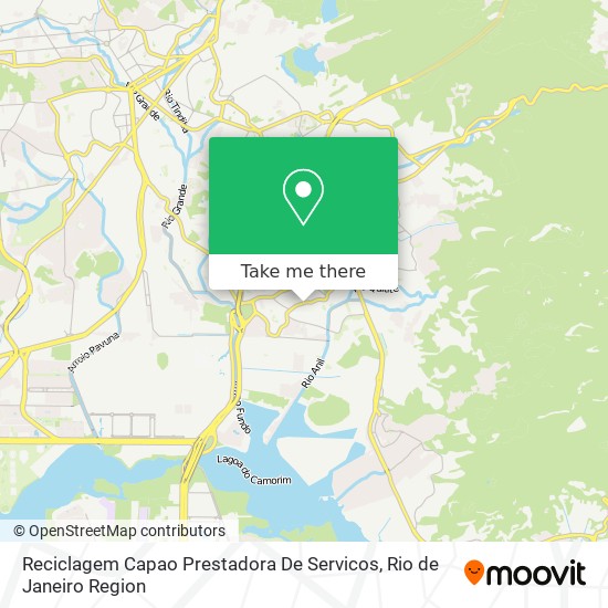 Mapa Reciclagem Capao Prestadora De Servicos