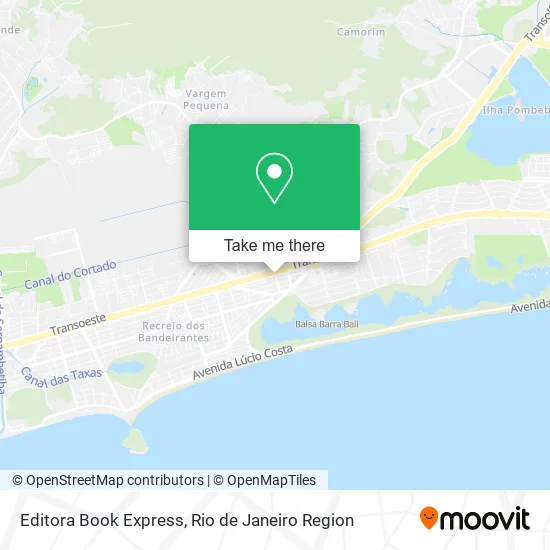 Editora Book Express map