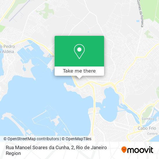 Mapa Rua Manoel Soares da Cunha, 2