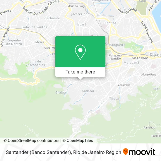 Santander (Banco Santander) map