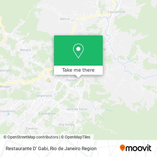 Restaurante D' Gabi map