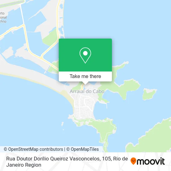 Rua Doutor Dorílio Queiroz Vasconcelos, 105 map
