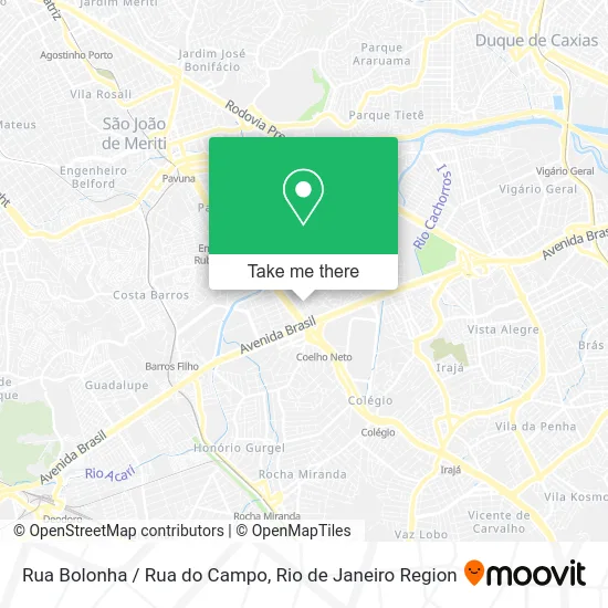 Rua Bolonha / Rua do Campo map