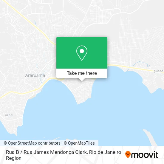 Rua B / Rua James Mendonça Clark map