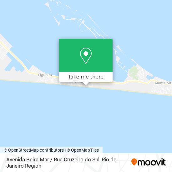 Avenida Beira Mar / Rua Cruzeiro do Sul map