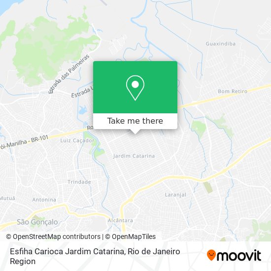 Esfiha Carioca Jardim Catarina map
