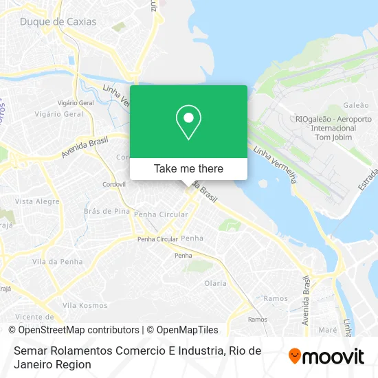 Semar Rolamentos Comercio E Industria map