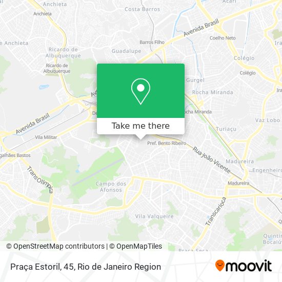 Praça Estoril, 45 map