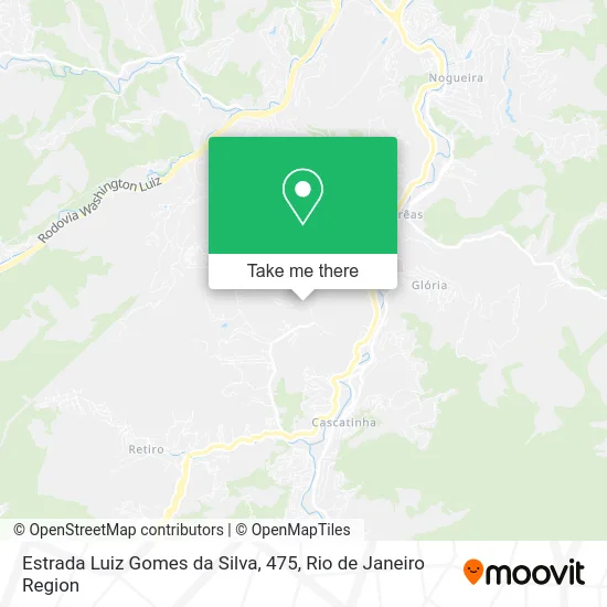 Estrada Luiz Gomes da Silva, 475 map