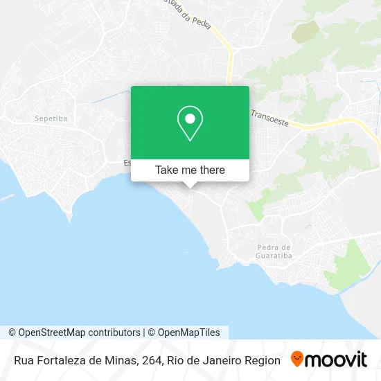 Rua Fortaleza de Minas, 264 map