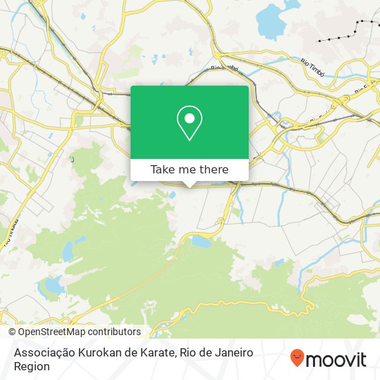 Associação Kurokan de Karate map