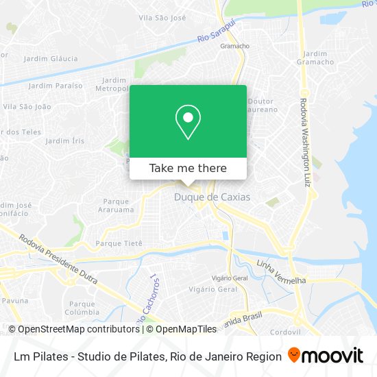 Lm Pilates - Studio de Pilates map