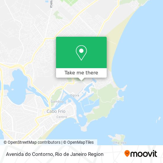 Avenida do Contorno map