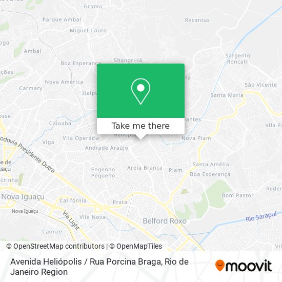 Avenida Heliópolis / Rua Porcina Braga map