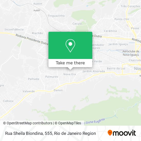 Rua Sheila Biondina, 555 map