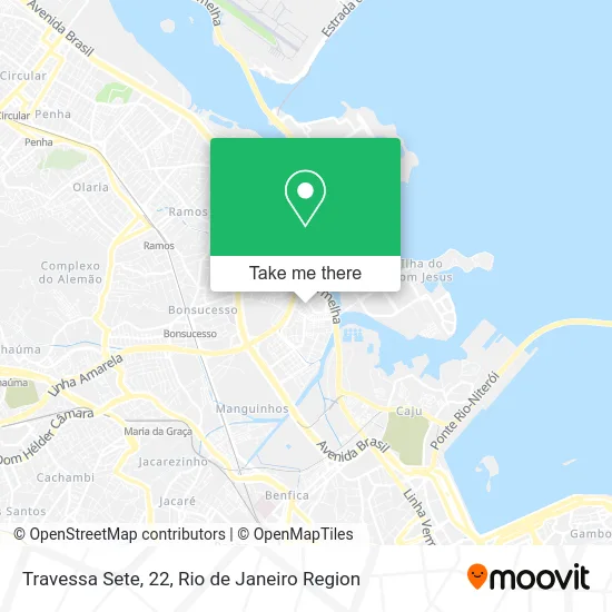 Travessa Sete, 22 map