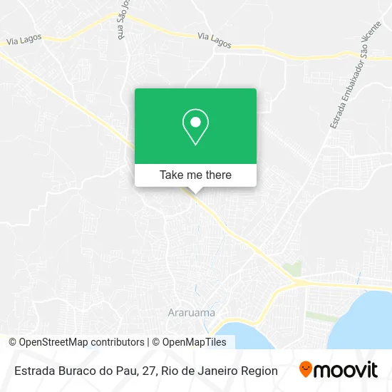 Estrada Buraco do Pau, 27 map