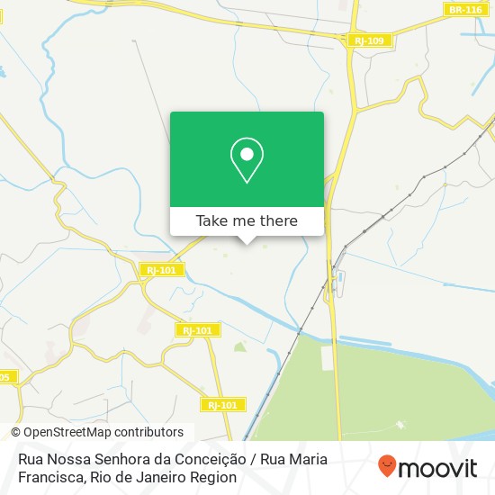 Rua Nossa Senhora da Conceição / Rua Maria Francisca map