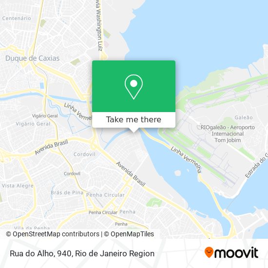 Rua do Alho, 940 map