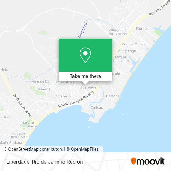 Liberdade map