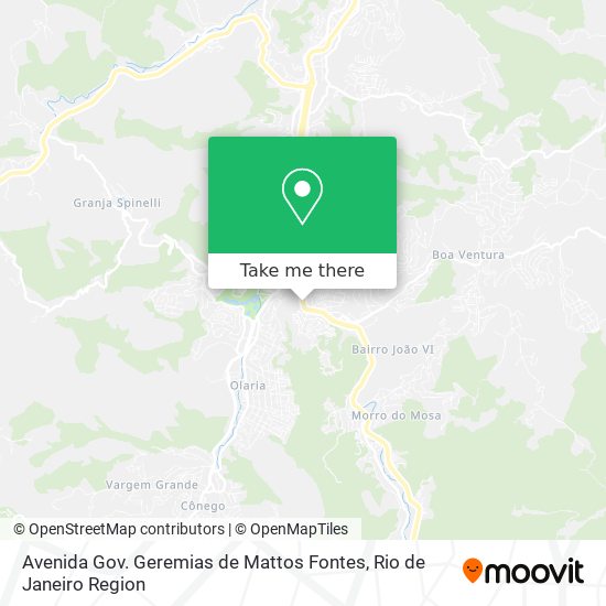 Avenida Gov. Geremias de Mattos Fontes map