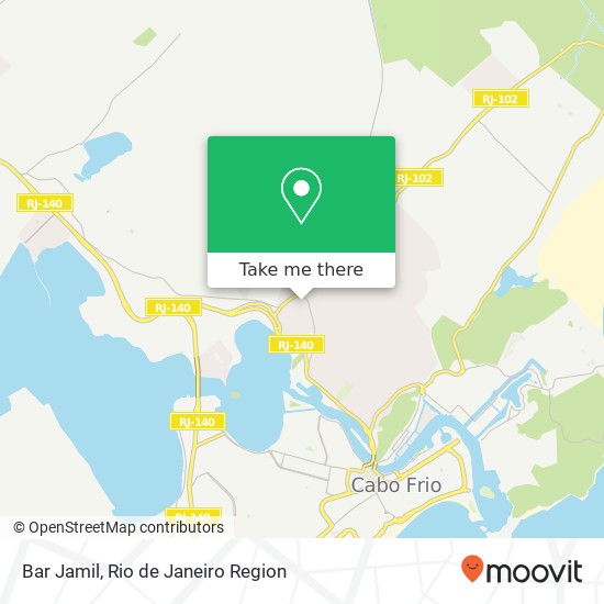 Mapa Bar Jamil