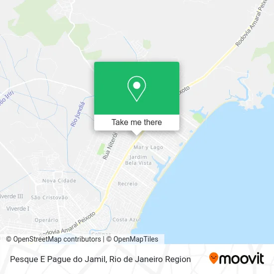 Pesque E Pague do Jamil map