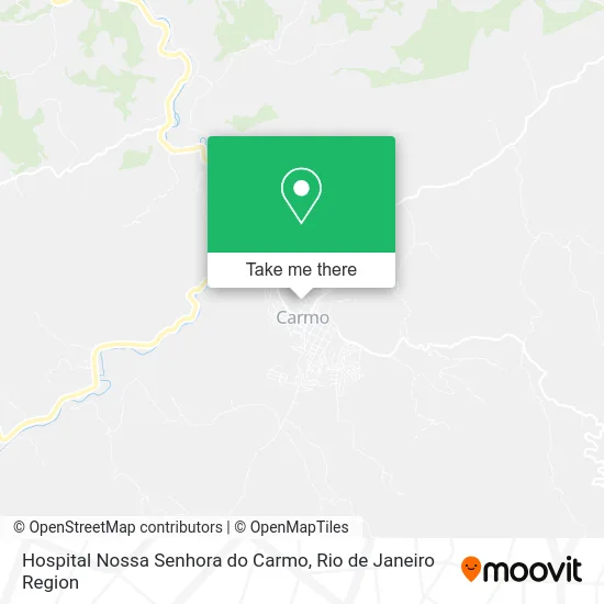 Hospital Nossa Senhora do Carmo map