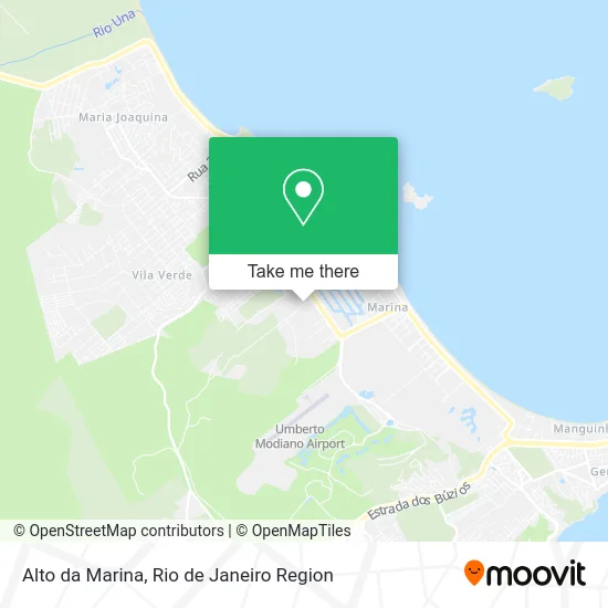 Alto da Marina map