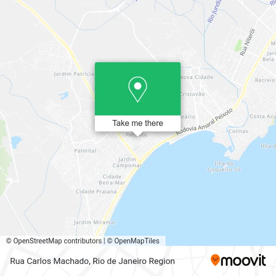 Rua Carlos Machado map