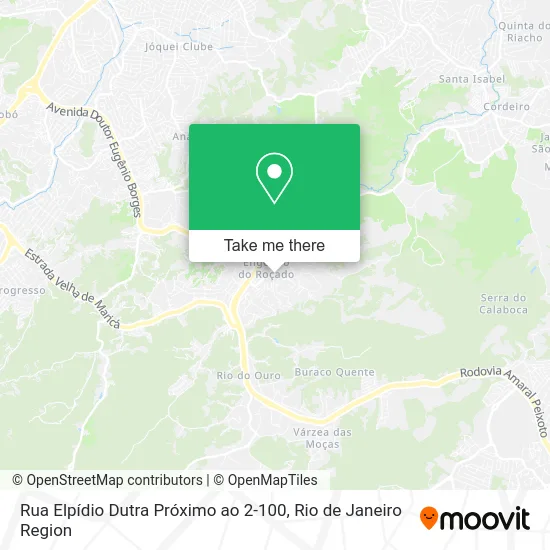 Rua Elpídio Dutra Próximo ao 2-100 map
