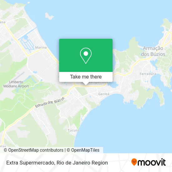 Extra Supermercado map