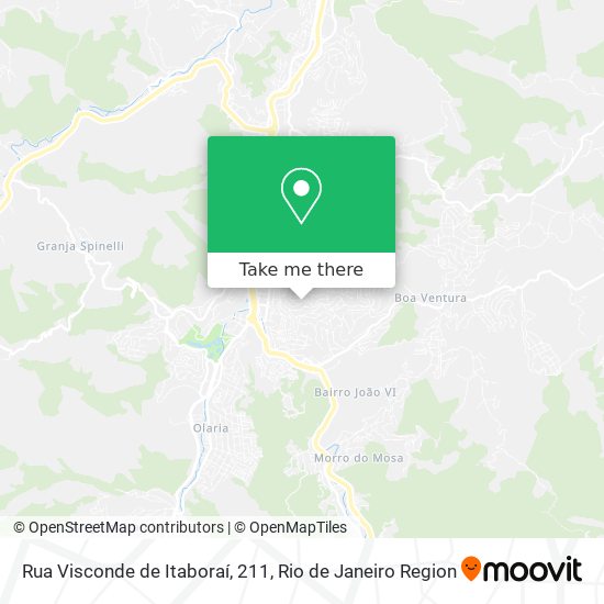 Rua Visconde de Itaboraí, 211 map