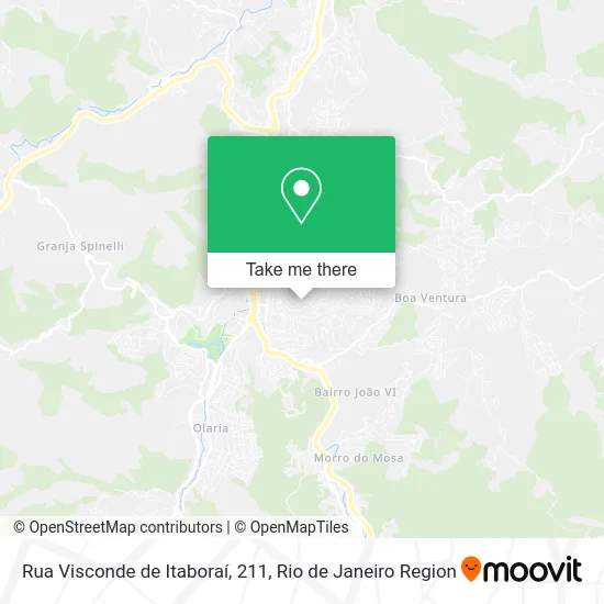 Rua Visconde de Itaboraí, 211 map