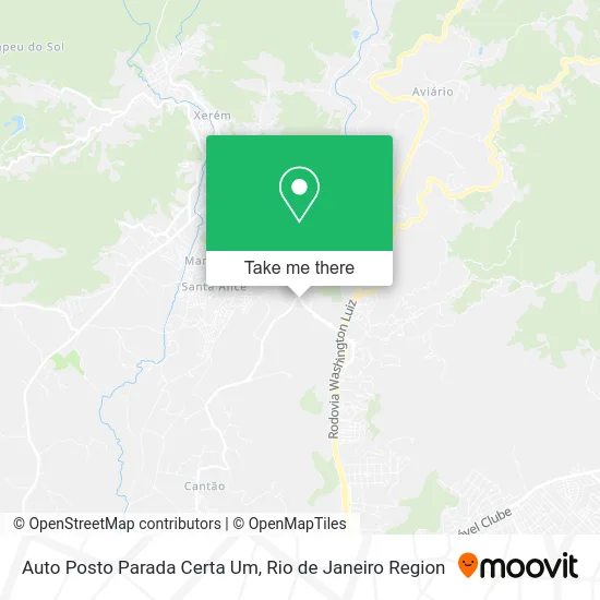 Auto Posto Parada Certa Um map