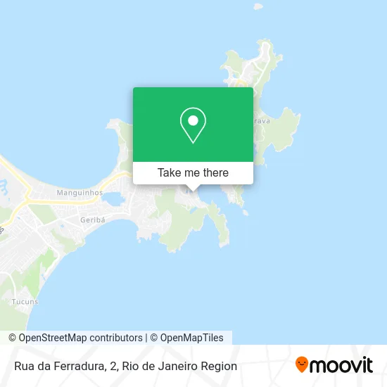 Rua da Ferradura, 2 map