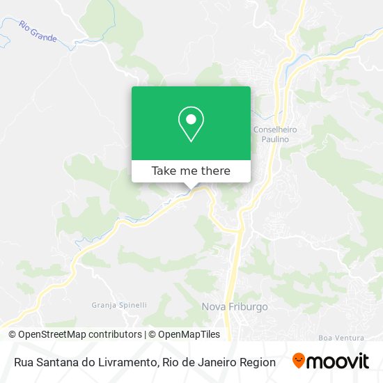 Rua Santana do Livramento map