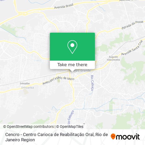 Cencro - Centro Carioca de Reabilitação Oral map