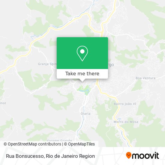 Rua Bonsucesso map