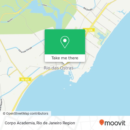 Mapa Corpo Academia