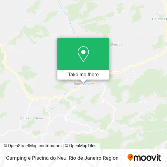 Camping e Piscina do Neu map