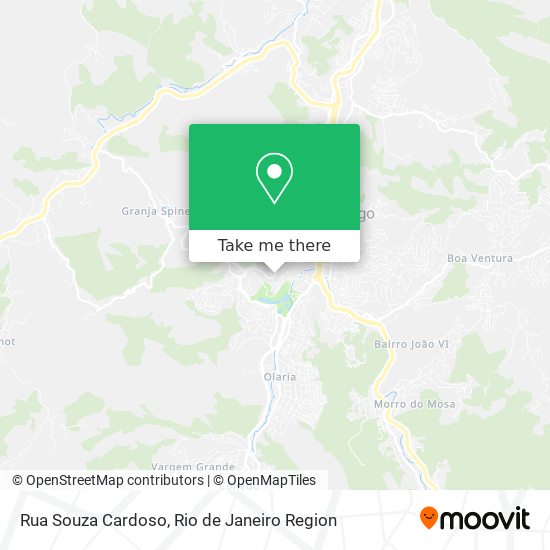Rua Souza Cardoso map