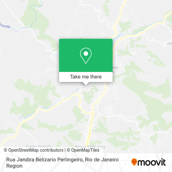 Rua Jandira Belizario Perlingeiro map