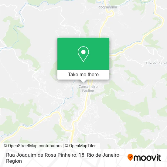 Rua Joaquim da Rosa Pinheiro, 18 map