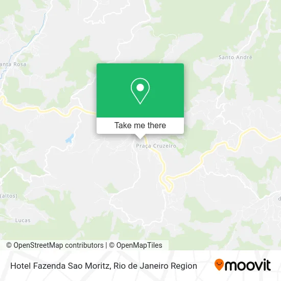 Hotel Fazenda Sao Moritz map